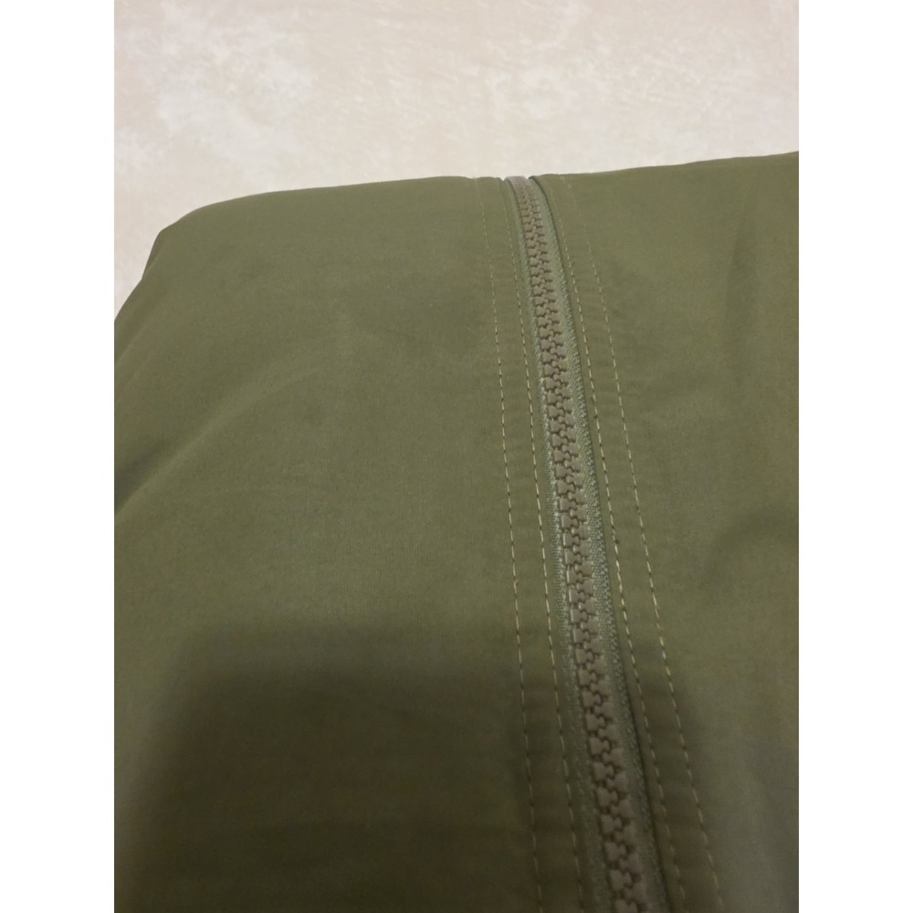 Vintage Y2K Cabela's  Fleece Lined Jacket Olive Green Unisex Size L Fits M - Picture 12 of 14
